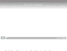 Tablet Screenshot of kodydianephotography.com